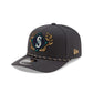 Seattle Mariners 2025 ALDS Locker Room 9SEVENTY Stretch-Snap Hat