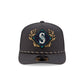 Seattle Mariners 2025 ALDS Locker Room 9SEVENTY Stretch-Snap Hat