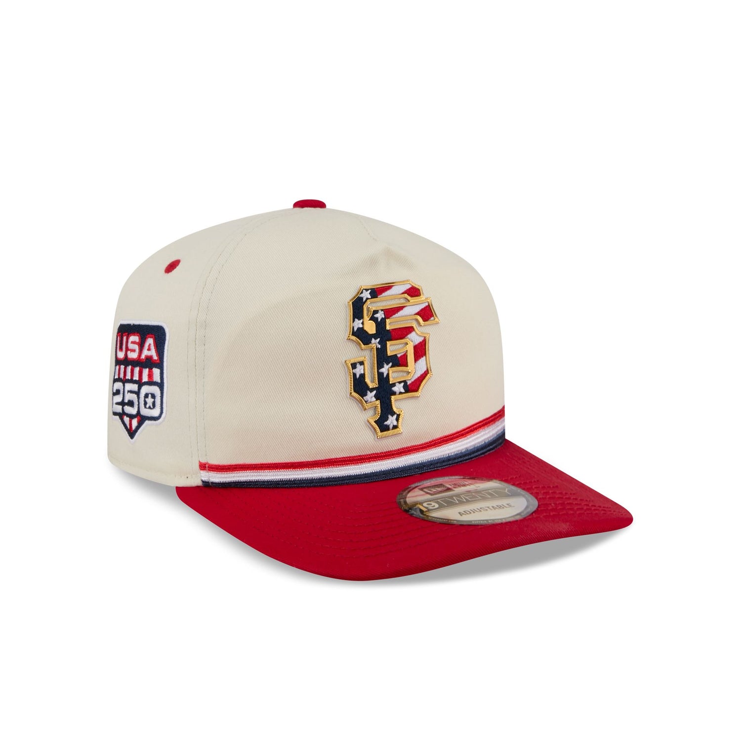 San Francisco Giants Independence Day 2026 19TWENTY Snapback Hat