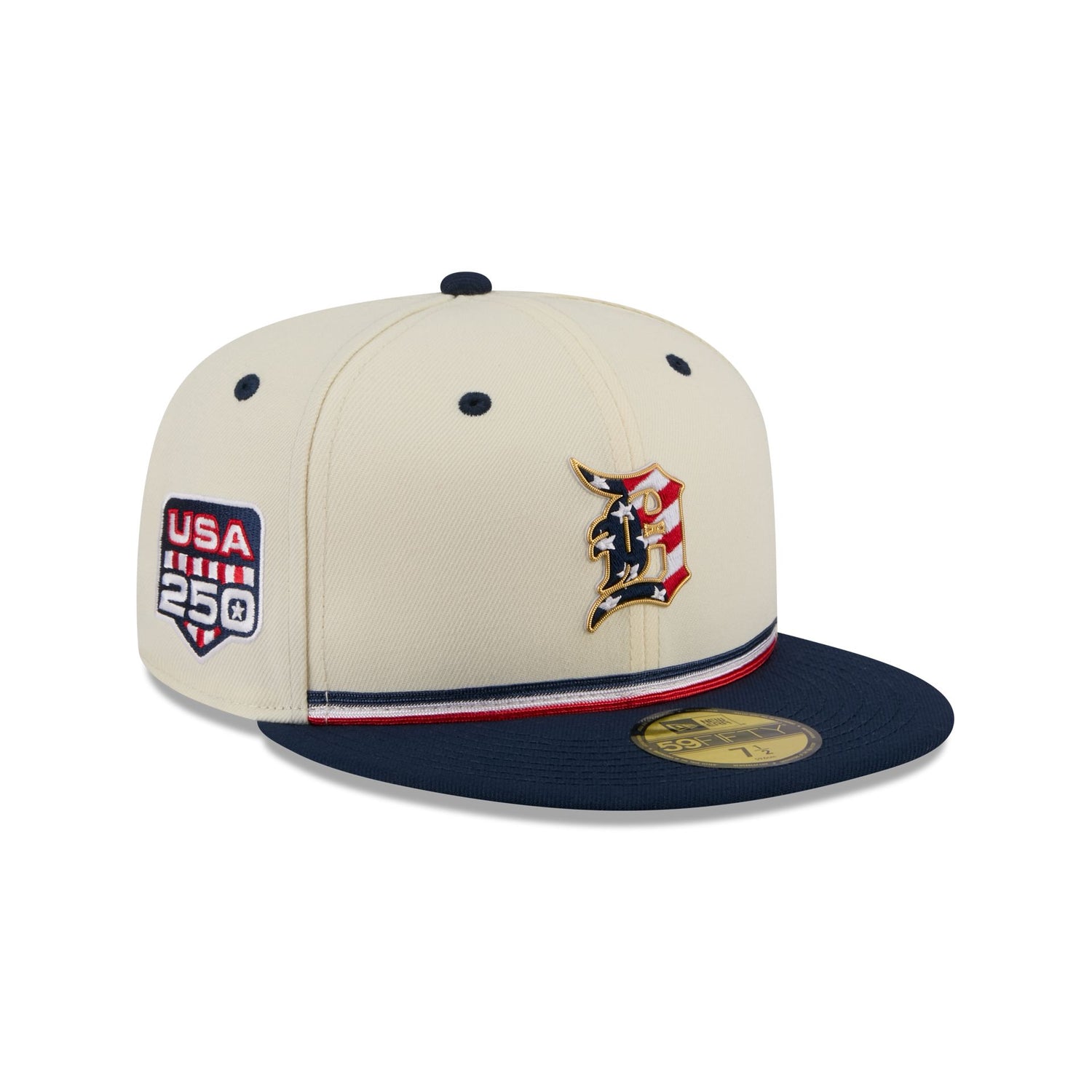 Detroit Tigers Independence Day 2026 59FIFTY Fitted Hat