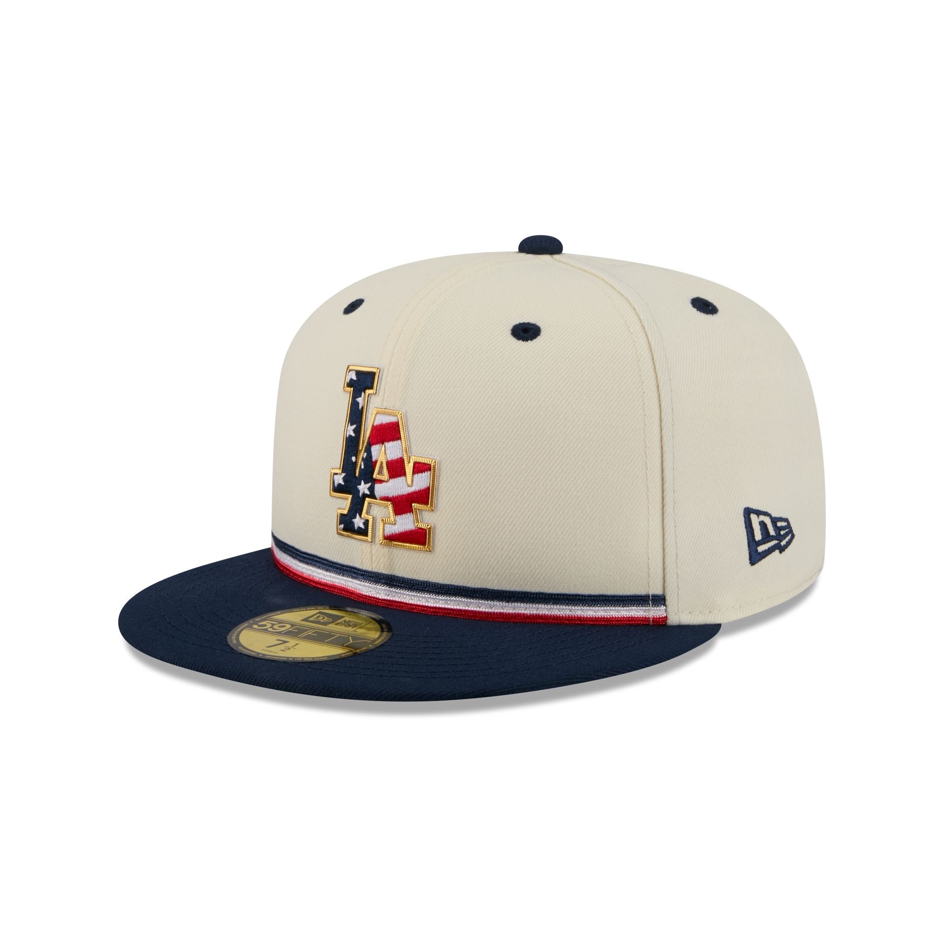 Los Angeles Dodgers Independence Day 2026 59FIFTY Fitted Hat – New