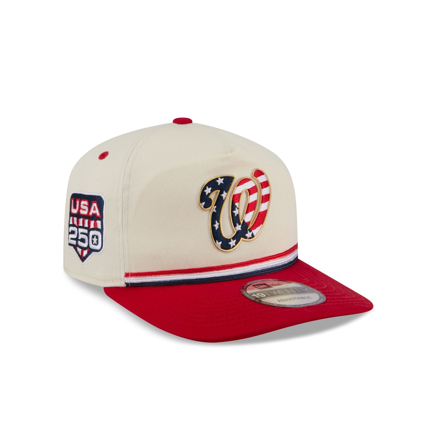 Washington Nationals Independence Day 2026 19TWENTY Snapback Hat