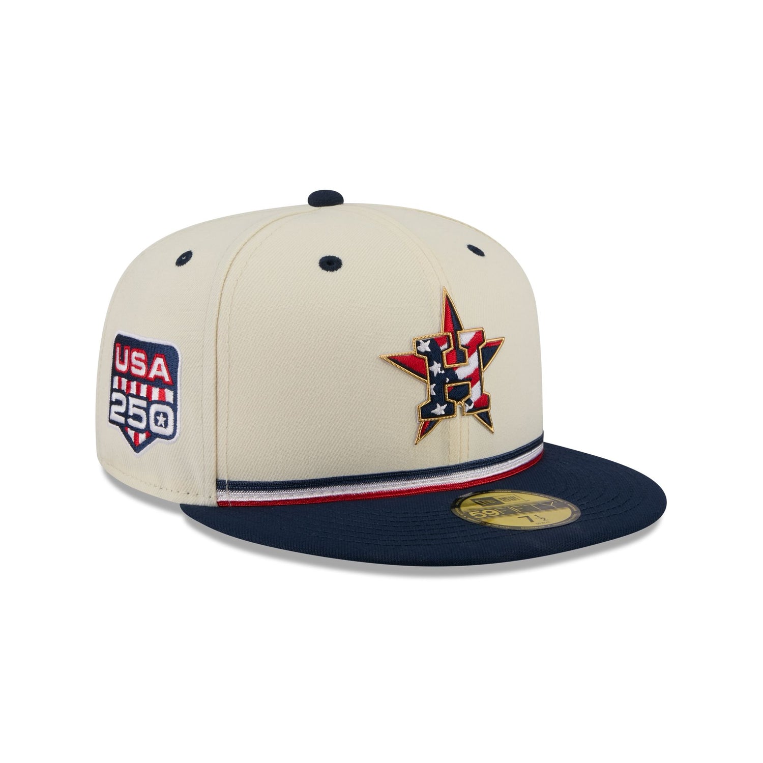 Houston Astros Independence Day 2026 59FIFTY Fitted Hat