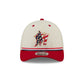 Miami Marlins Independence Day 2026 39THIRTY M-Crown Stretch Fit Hat