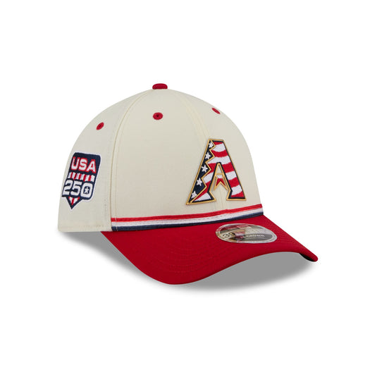 Arizona Diamondbacks Independence Day 2026 39THIRTY M-Crown Stretch Fit Hat - New Era Cap