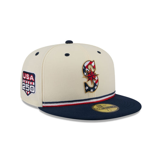 Seattle Mariners Independence Day 2026 59FIFTY Fitted Hat - New Era Cap