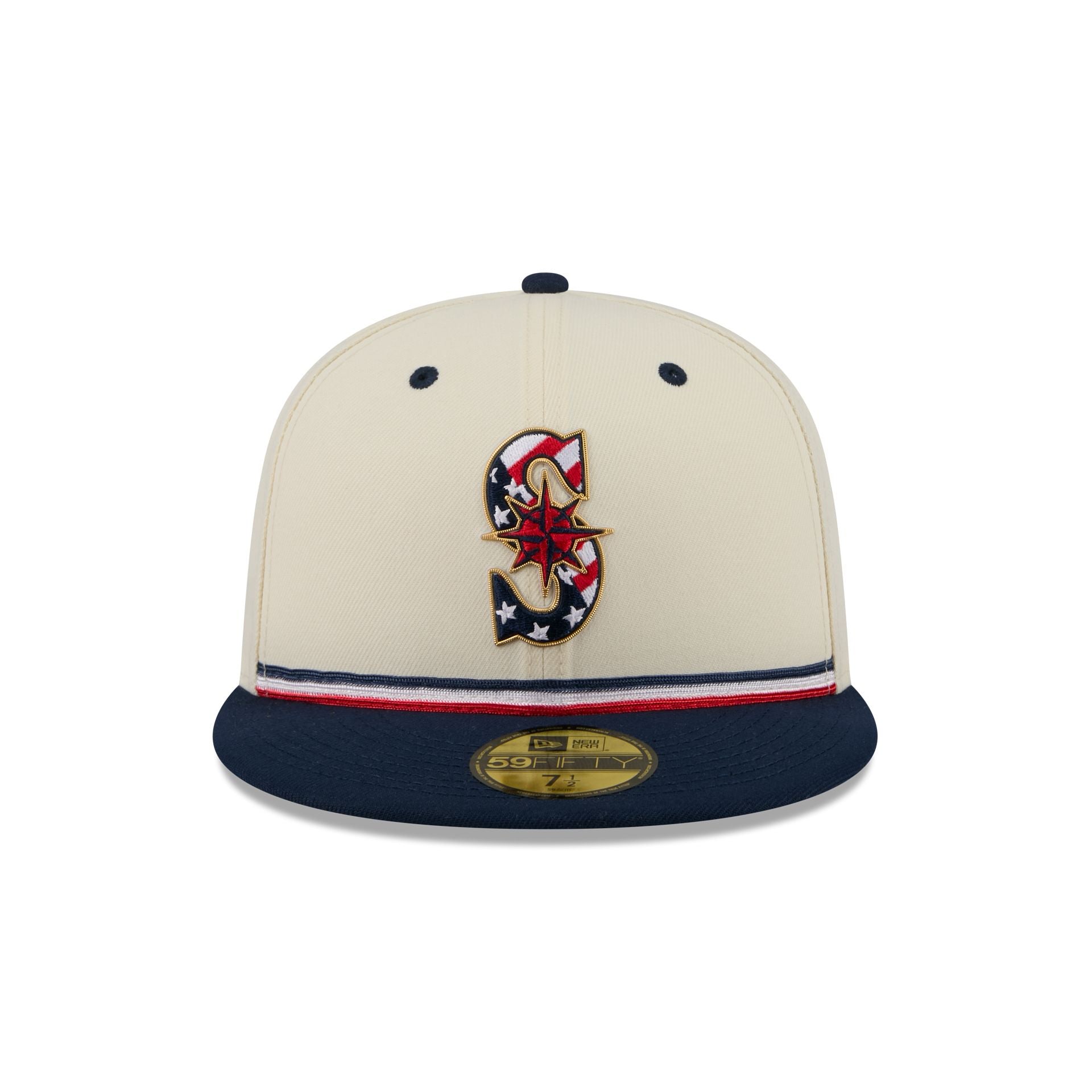 Seattle Mariners Independence Day 2026 59FIFTY Fitted Hat – New