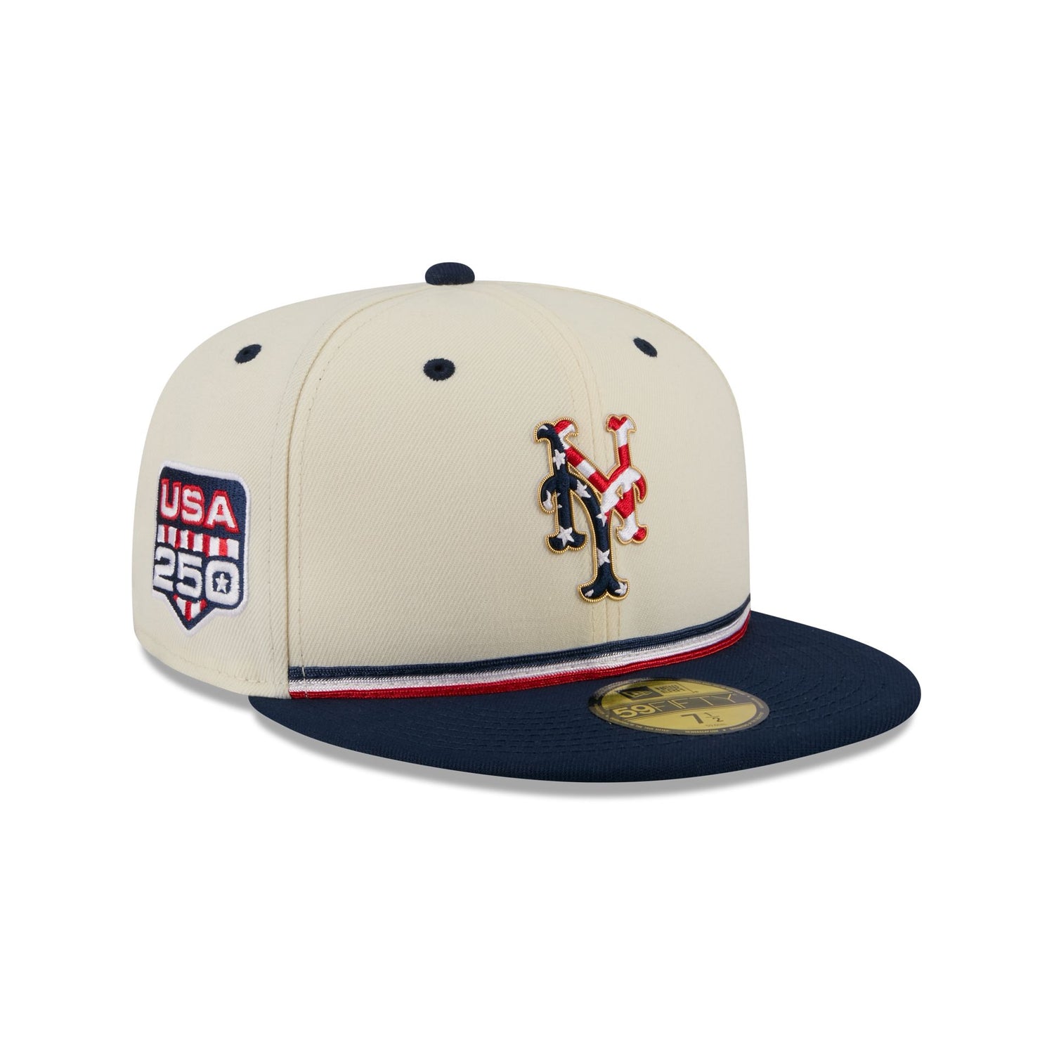 New York Mets Independence Day 2026 59FIFTY Fitted Hat