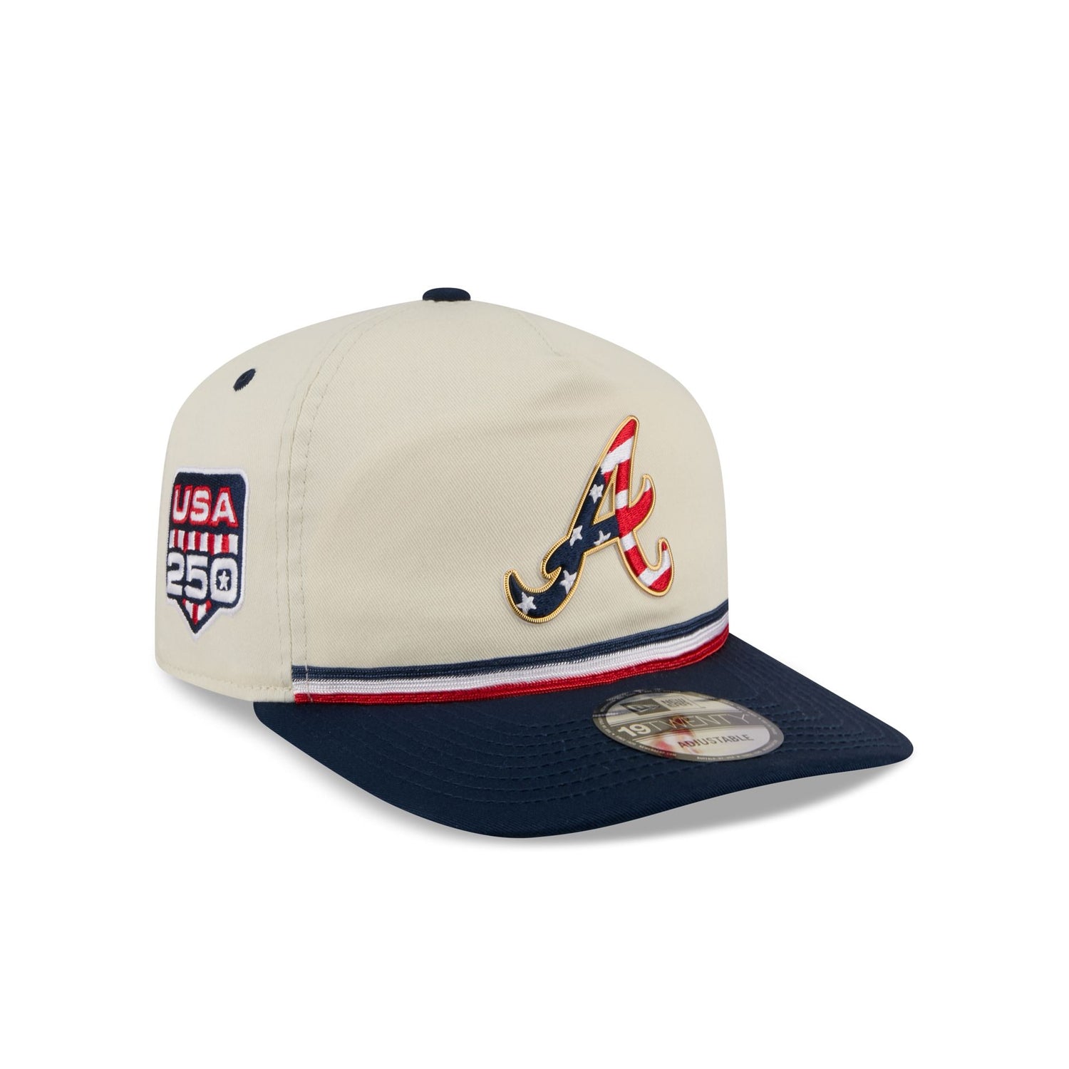 Atlanta Braves Independence Day 2026 19TWENTY Snapback Hat