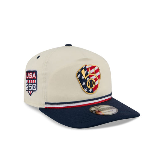 Milwaukee Brewers Independence Day 2026 19TWENTY Snapback Hat - New Era Cap