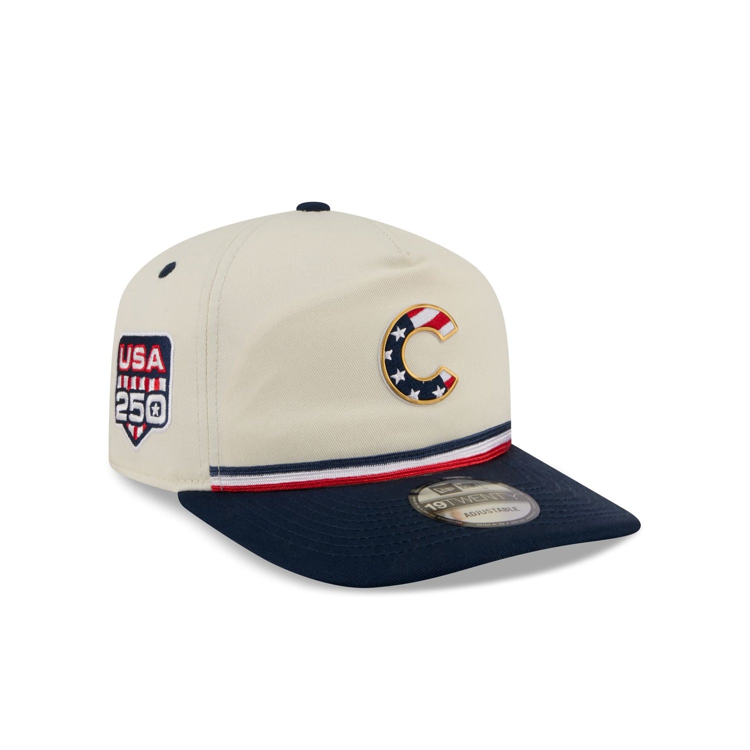 Chicago Cubs Independence Day 2026 19TWENTY Snapback Hat