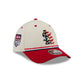 St. Louis Cardinals Independence Day 2026 39THIRTY M-Crown Stretch Fit Hat