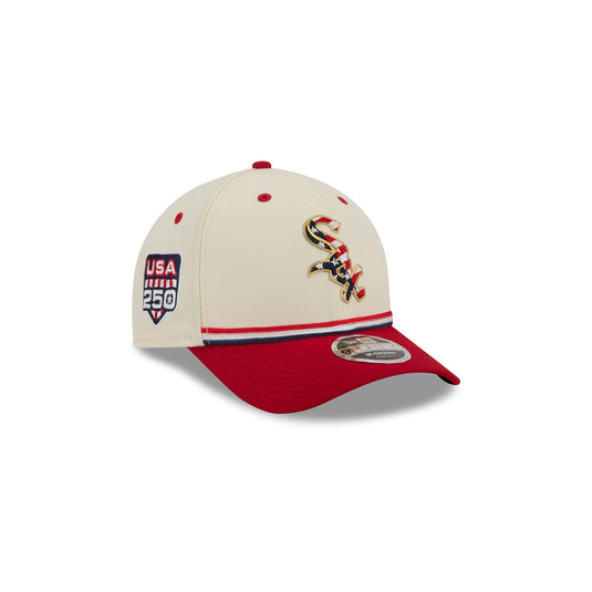 Chicago White Sox Independence Day 2026 Kids 9FORTY M-Crown Snapback Hat - New Era Cap