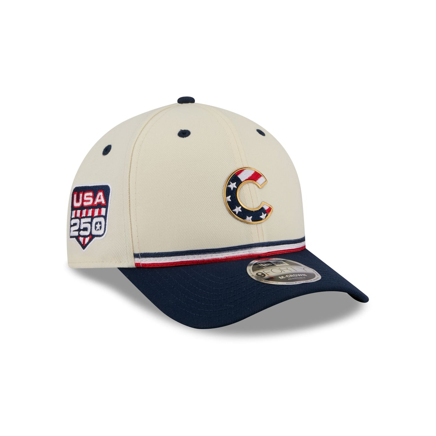 Chicago Cubs Independence Day 2026 9FORTY M-Crown Snapback Hat