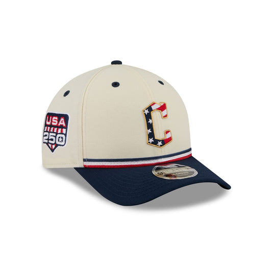 Cleveland Guardians Independence Day 2026 9FORTY M-Crown Snapback Hat - New Era Cap