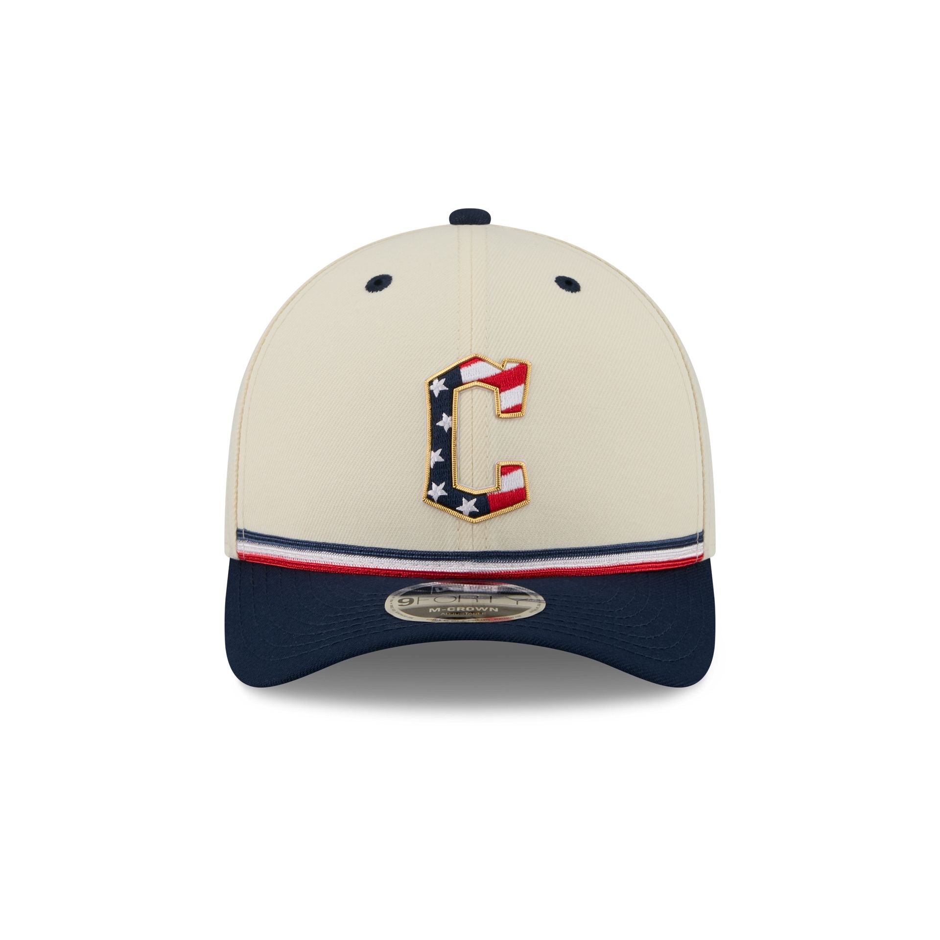 Cleveland Guardians Independence Day 2026 9FORTY M-Crown Snapback Hat