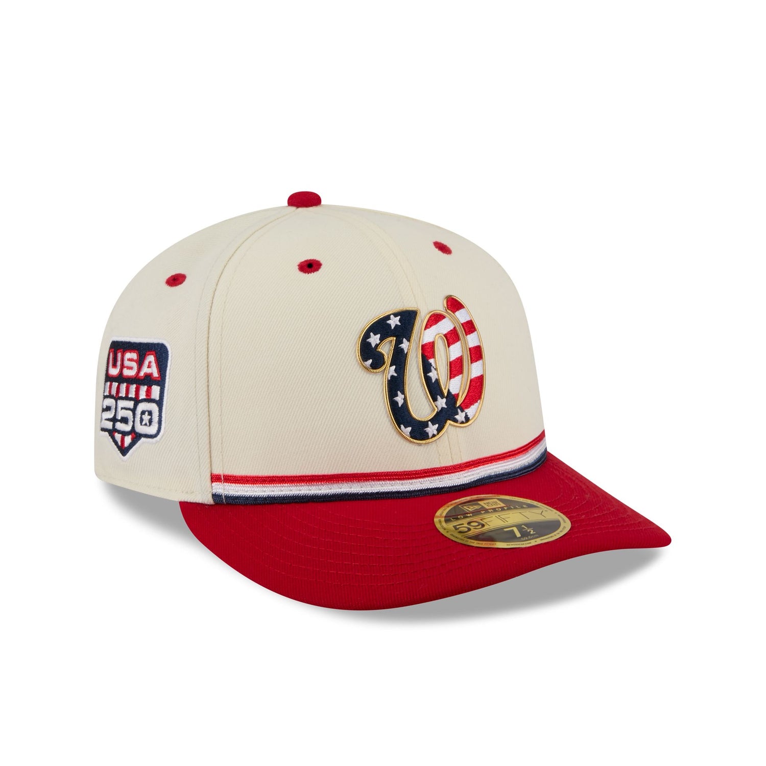 Washington Nationals Independence Day 2026 Low Profile 59FIFTY Fitted Hat