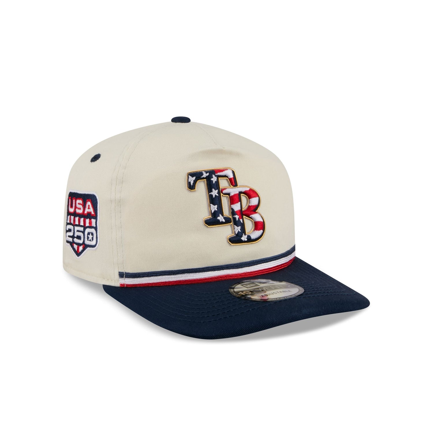 Tampa Bay Rays Independence Day 2026 19TWENTY Snapback Hat