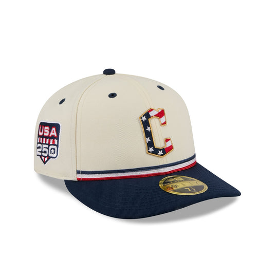 Cleveland Guardians Independence Day 2026 Low Profile 59FIFTY Fitted Hat - New Era Cap