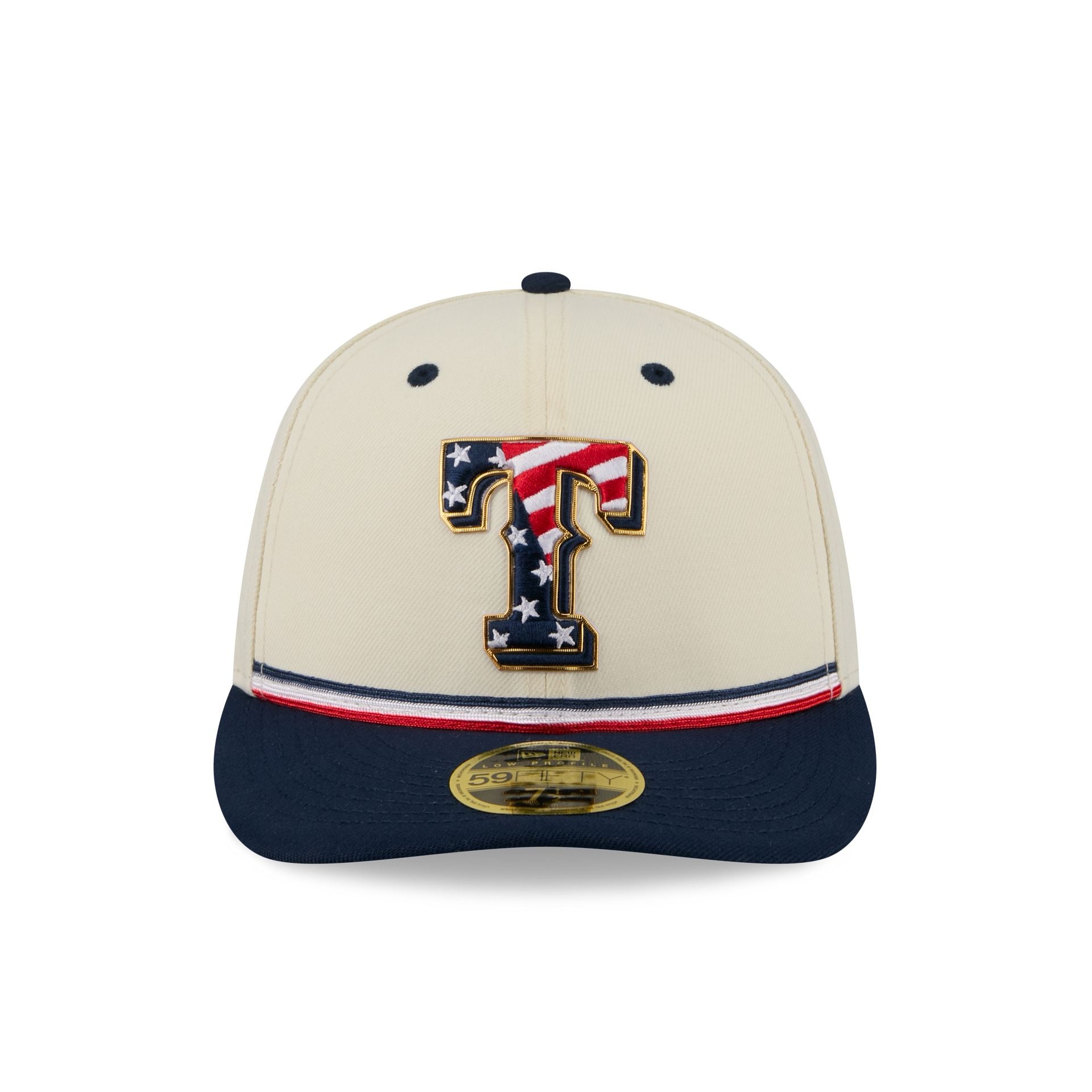 Texas Rangers Independence Day 2026 Low Profile 59FIFTY Fitted Hat