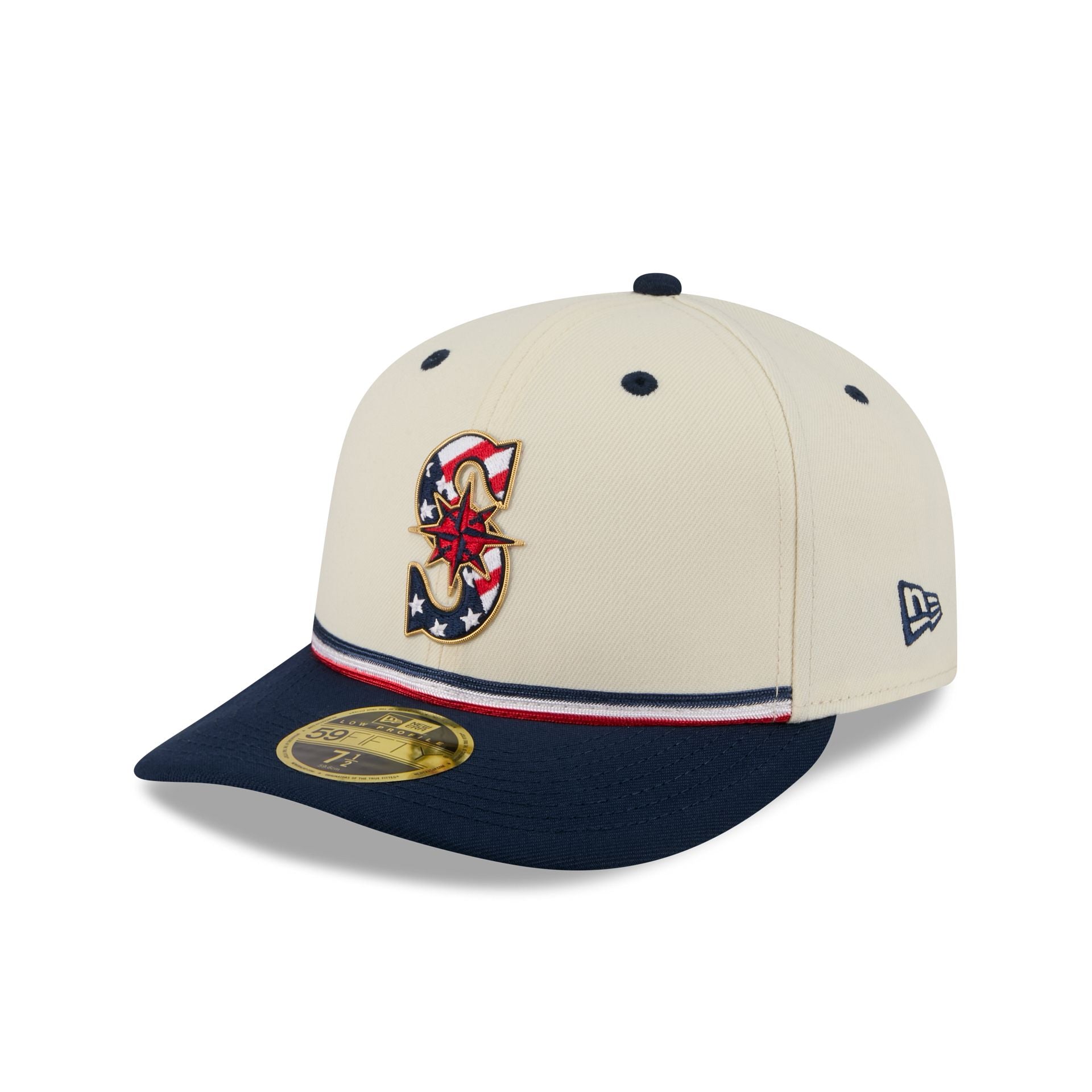 Seattle Mariners Independence Day 2026 Low Profile 59FIFTY Fitted