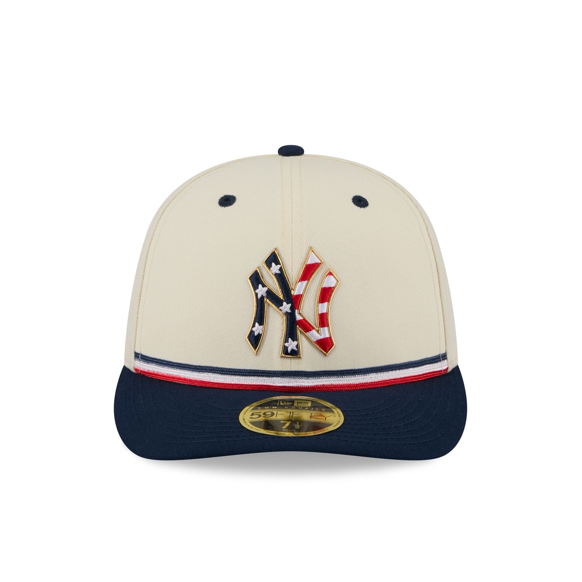 New York Yankees Independence Day 2026 Low Profile 59FIFTY Fitted