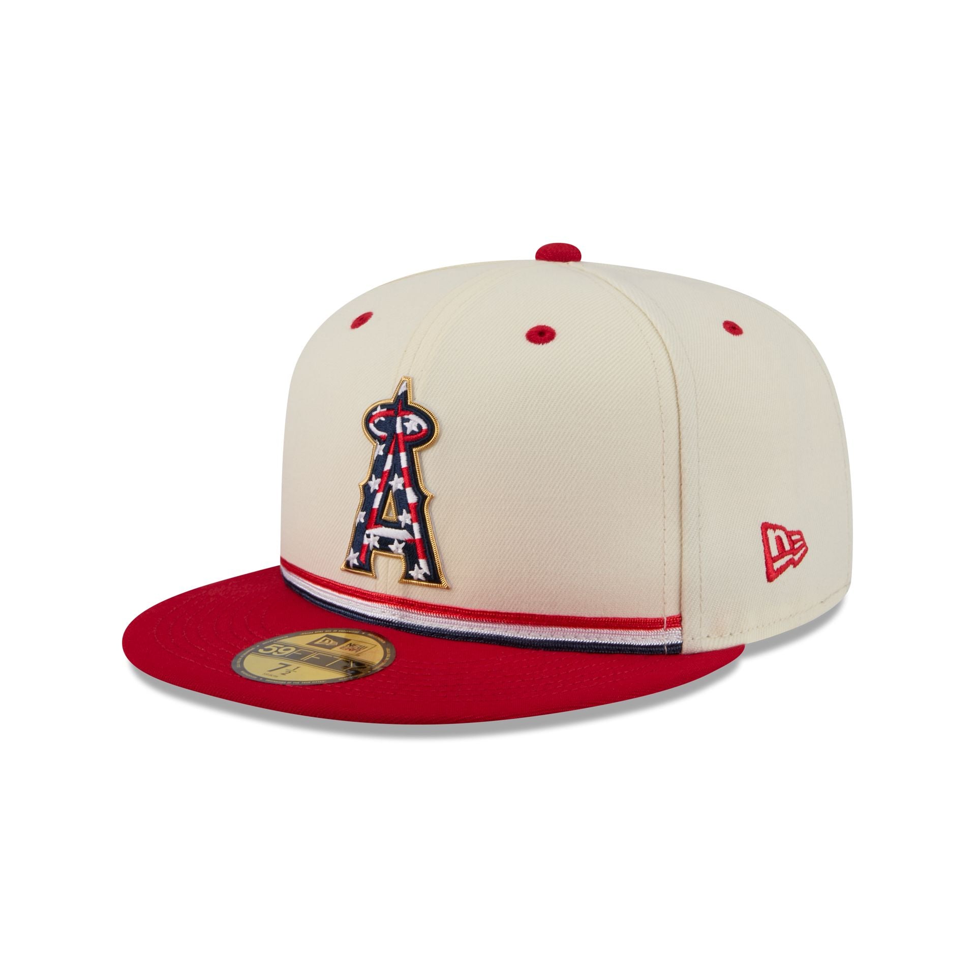 Los Angeles Angels Independence Day 2026 59FIFTY Fitted Hat – New