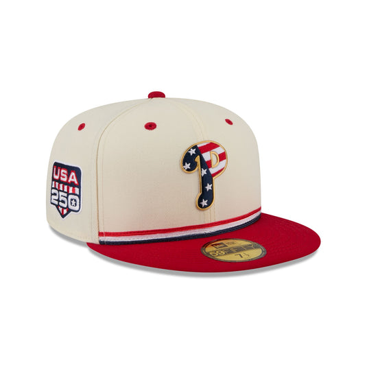 Philadelphia Phillies Independence Day 2026 59FIFTY Fitted Hat - New Era Cap