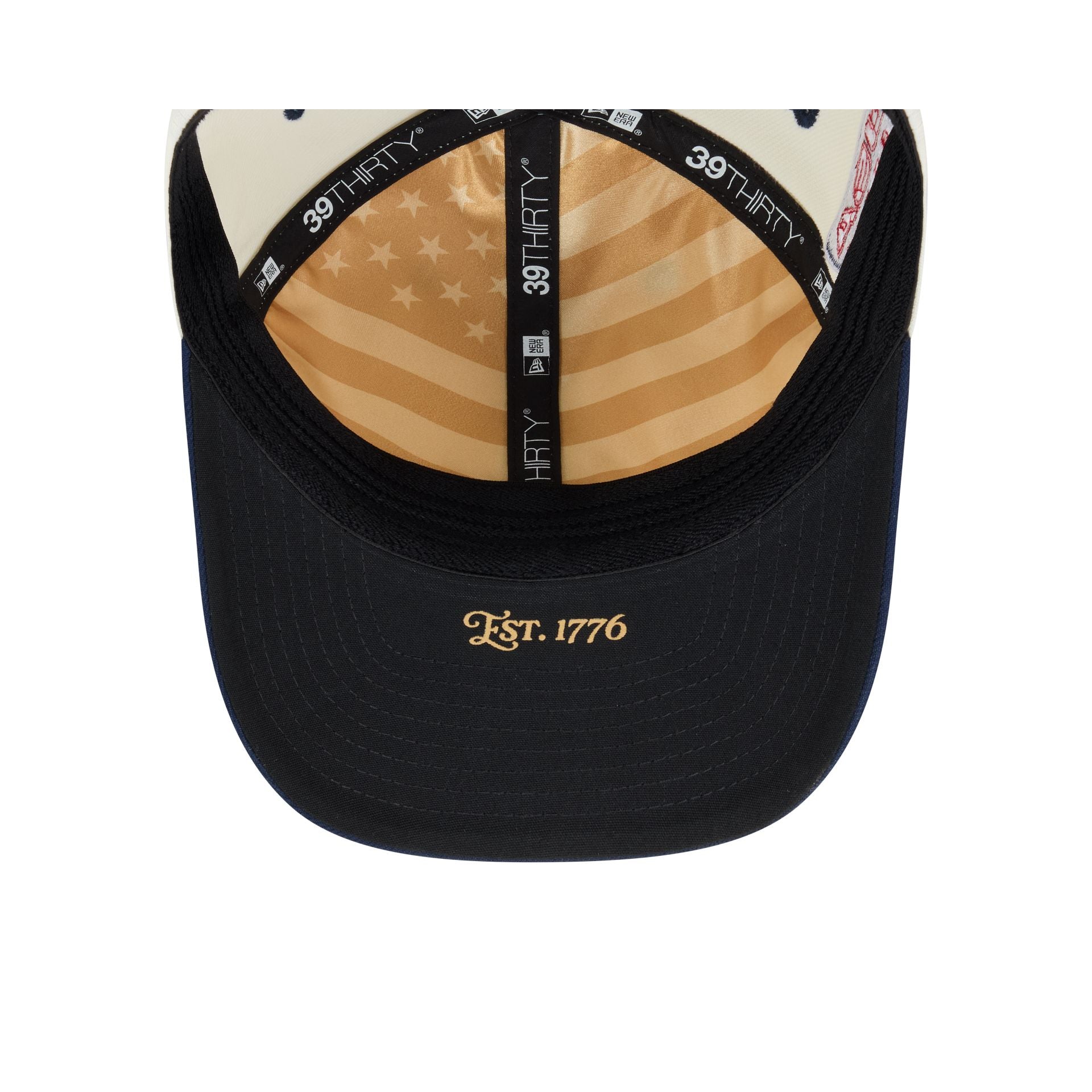 Los Angeles Dodgers Independence Day 2026 39THIRTY M-Crown Stretch Fit Hat
