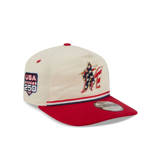 Miami Marlins Independence Day 2026 19TWENTY Snapback Hat - New Era Cap
