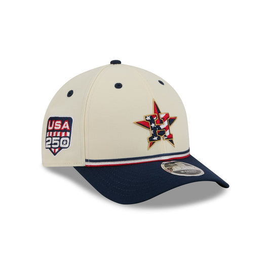 Houston Astros Independence Day 2026 9FORTY M-Crown Snapback Hat - New Era Cap