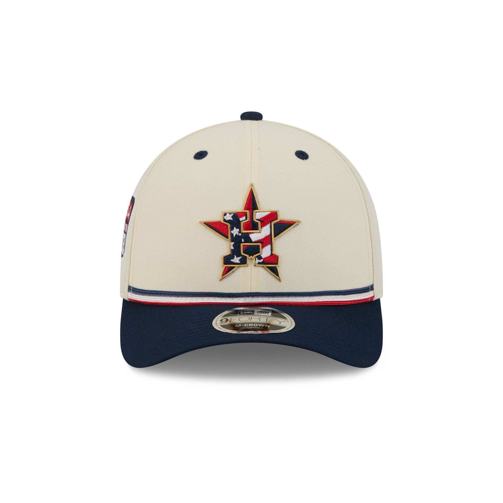 Houston Astros Independence Day 2026 9FORTY M-Crown Snapback Hat