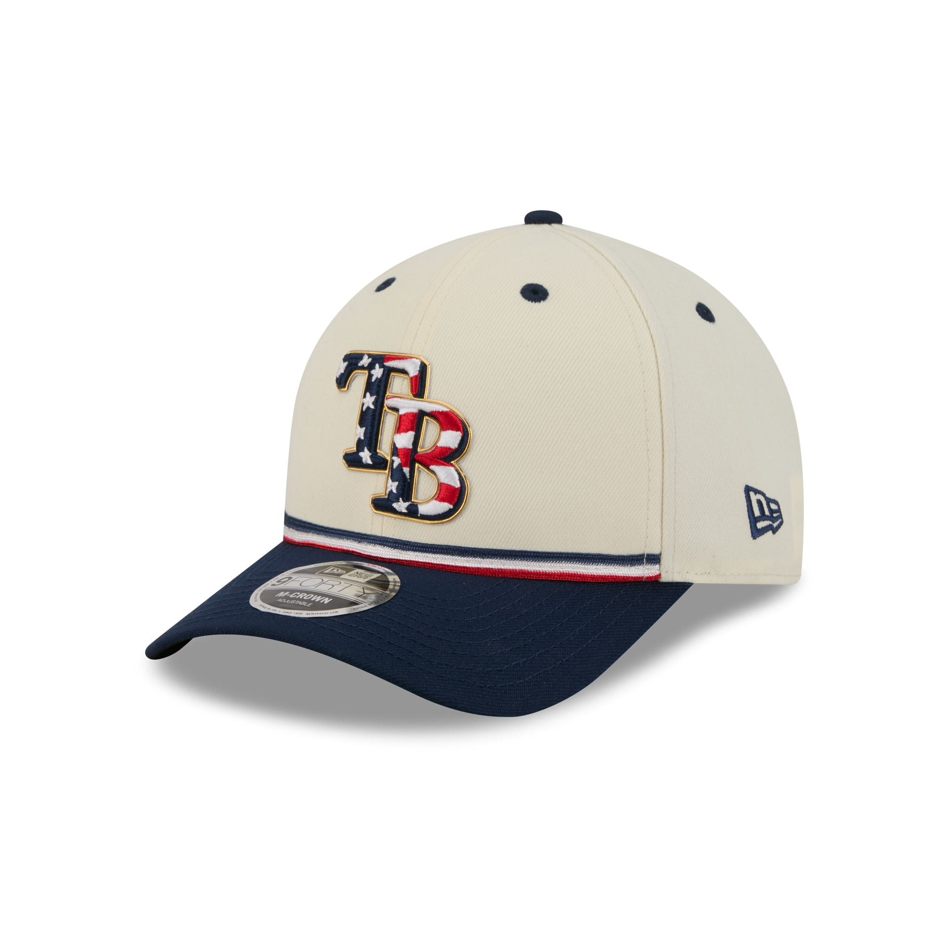 Tampa Bay Rays Independence Day 2026 9FORTY M-Crown Snapback Hat