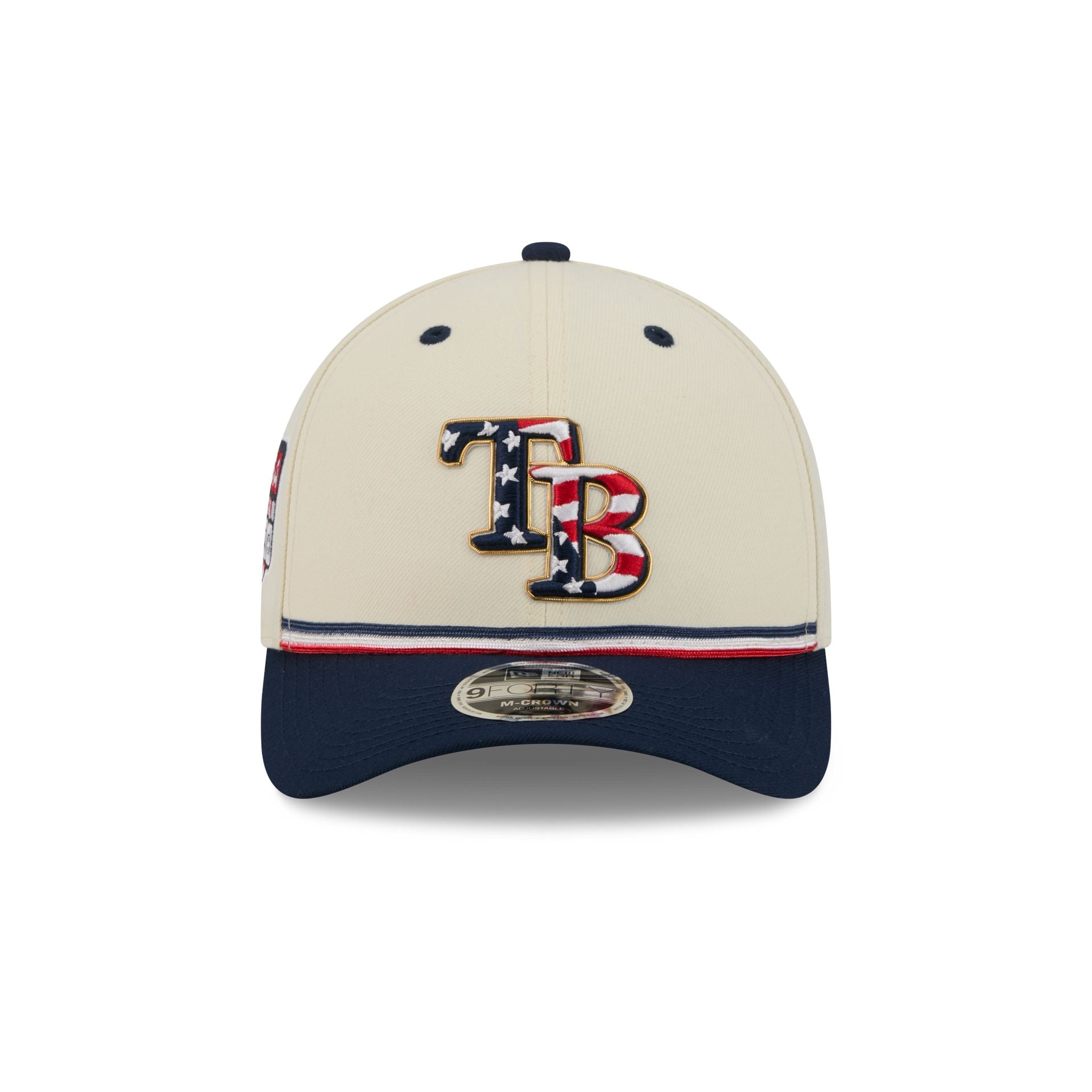 Tampa Bay Rays Independence Day 2026 9FORTY M-Crown Snapback Hat