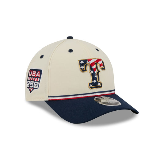 Texas Rangers Independence Day 2026 9FORTY M-Crown Snapback Hat - New Era Cap