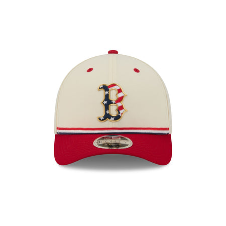 Boston Red Sox Independence Day 2026 9FORTY M-Crown Snapback Hat