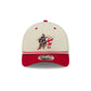 Miami Marlins Independence Day 2026 9FORTY M-Crown Snapback Hat