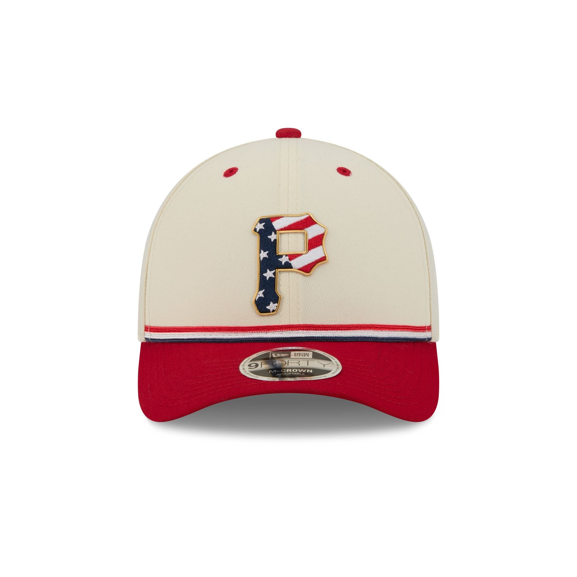 Pittsburgh Pirates Independence Day 2026 9FORTY M-Crown Snapback Hat