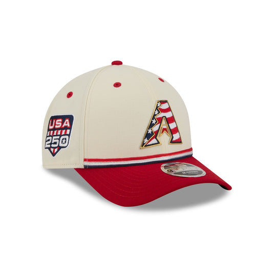 Arizona Diamondbacks Independence Day 2026 9FORTY M-Crown Snapback Hat - New Era Cap
