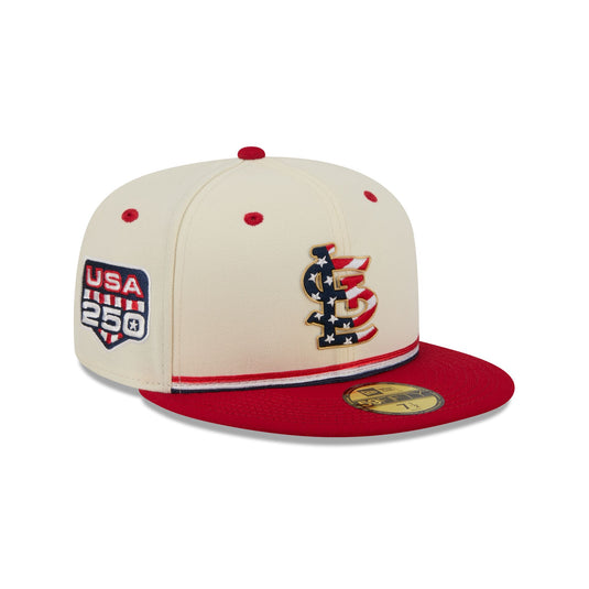 St. Louis Cardinals Independence Day 2026 59FIFTY Fitted Hat - New Era Cap