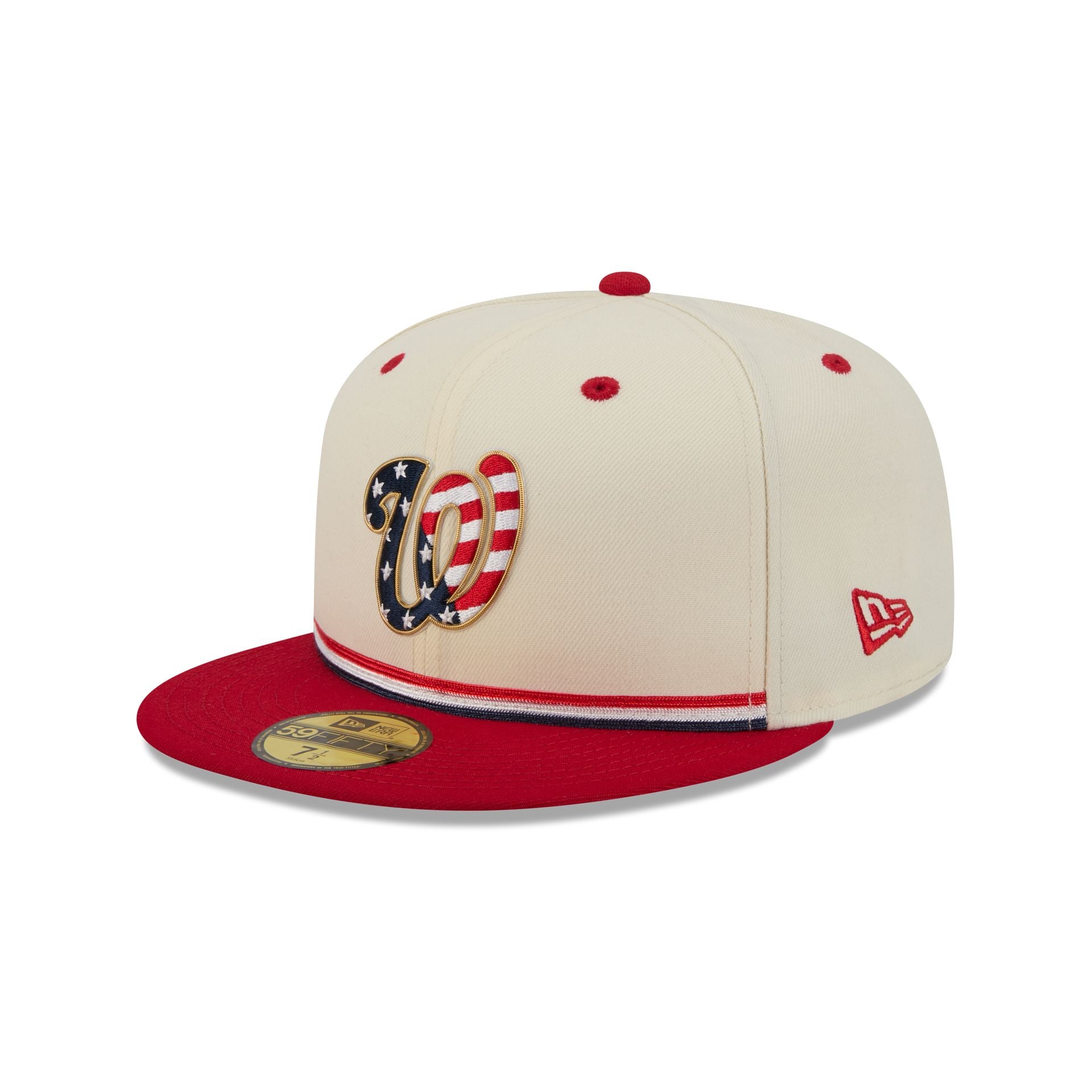 Washington Nationals Independence Day 2026 59FIFTY Fitted Hat