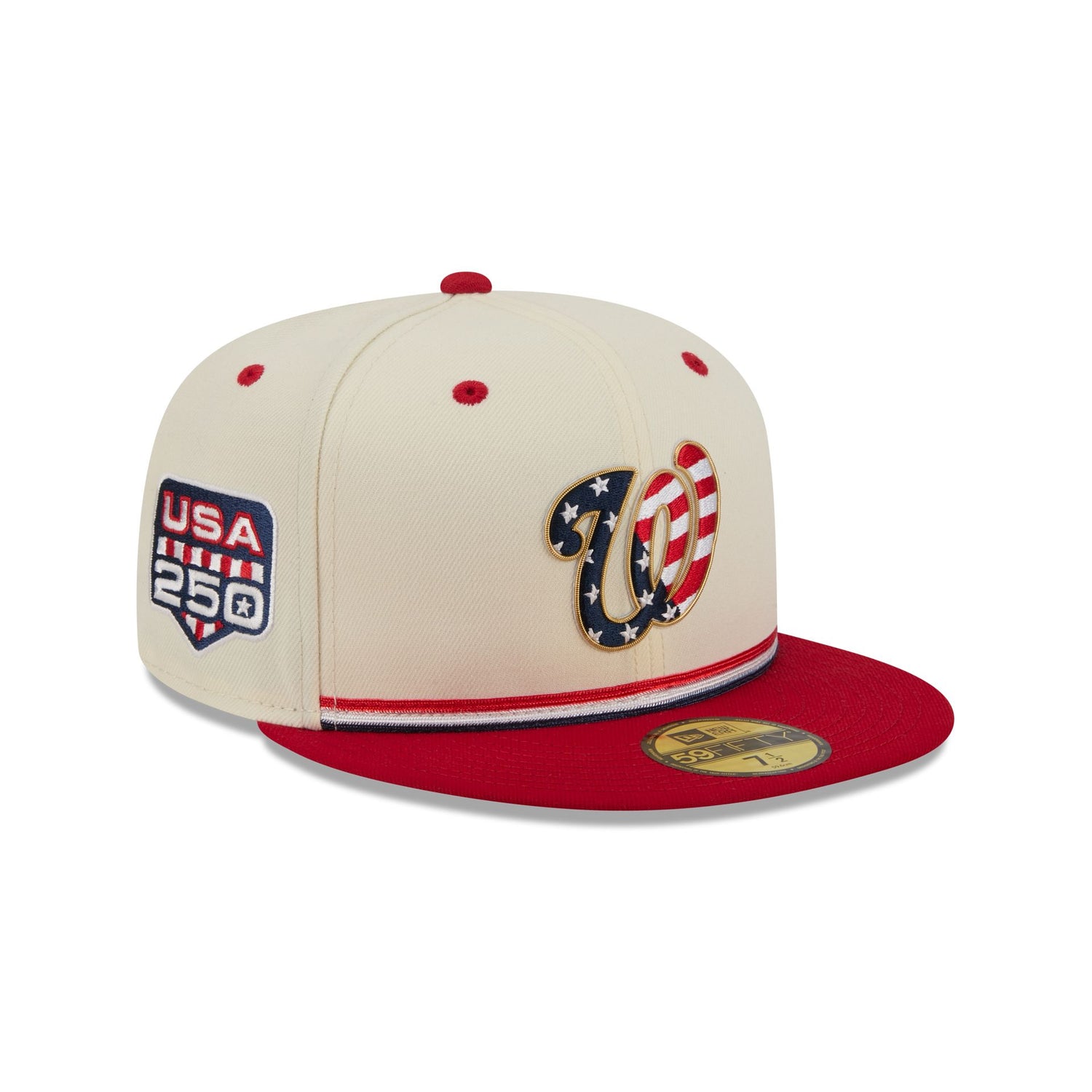 Washington Nationals Independence Day 2026 59FIFTY Fitted Hat