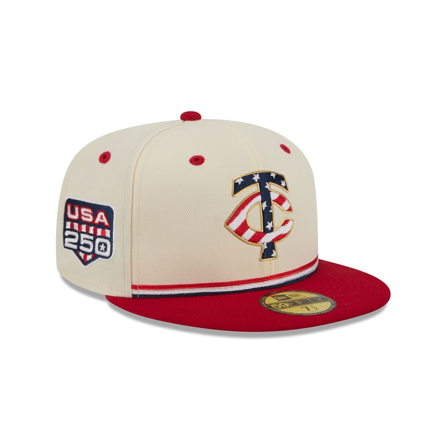 Minnesota Twins Independence Day 2026 59FIFTY Fitted Hat