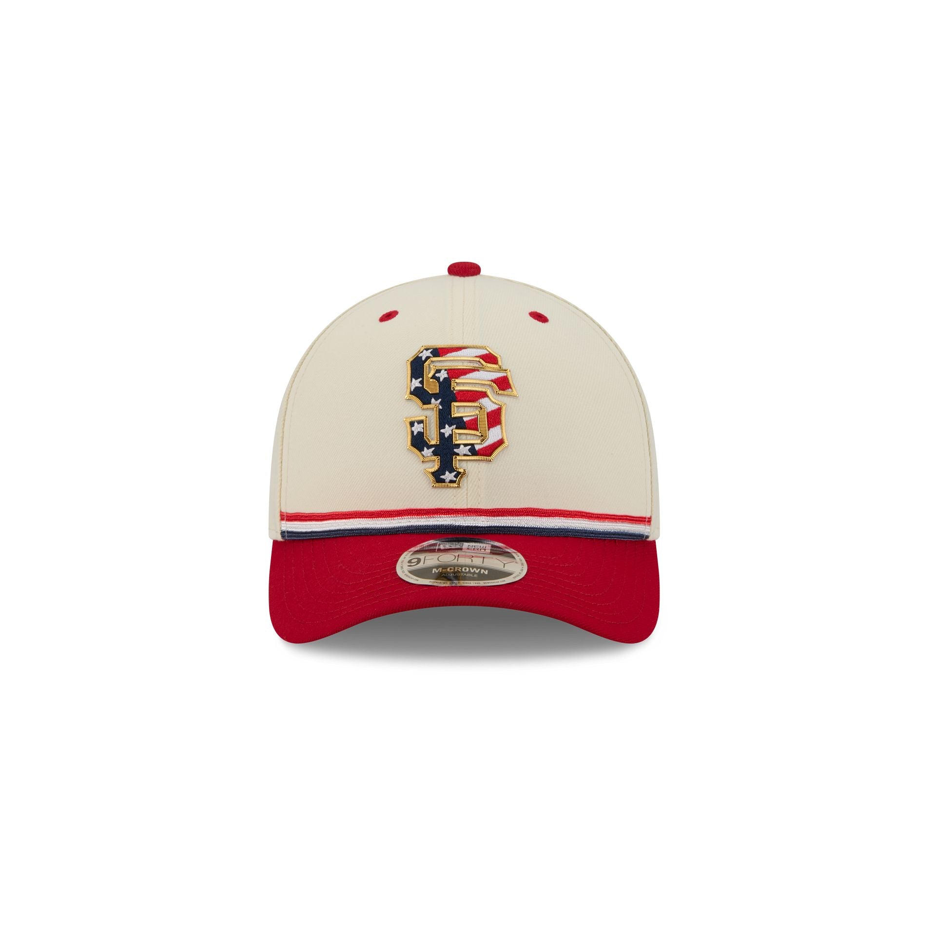 San Francisco Giants Independence Day 2026 Kids 9FORTY M-Crown Snapback Hat