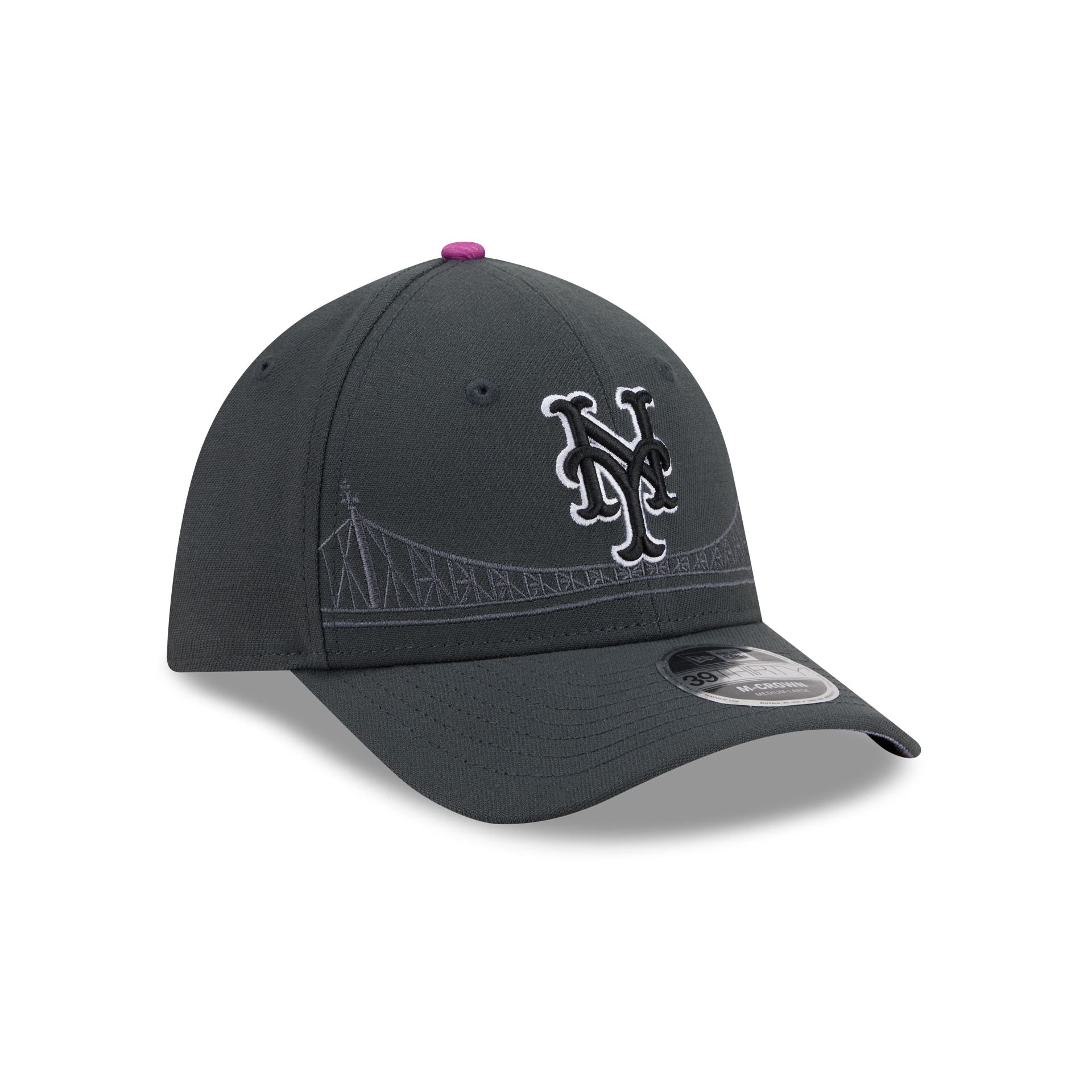 New York Mets 2026 City Connect 39THIRTY M-Crown Stretch Fit Hat