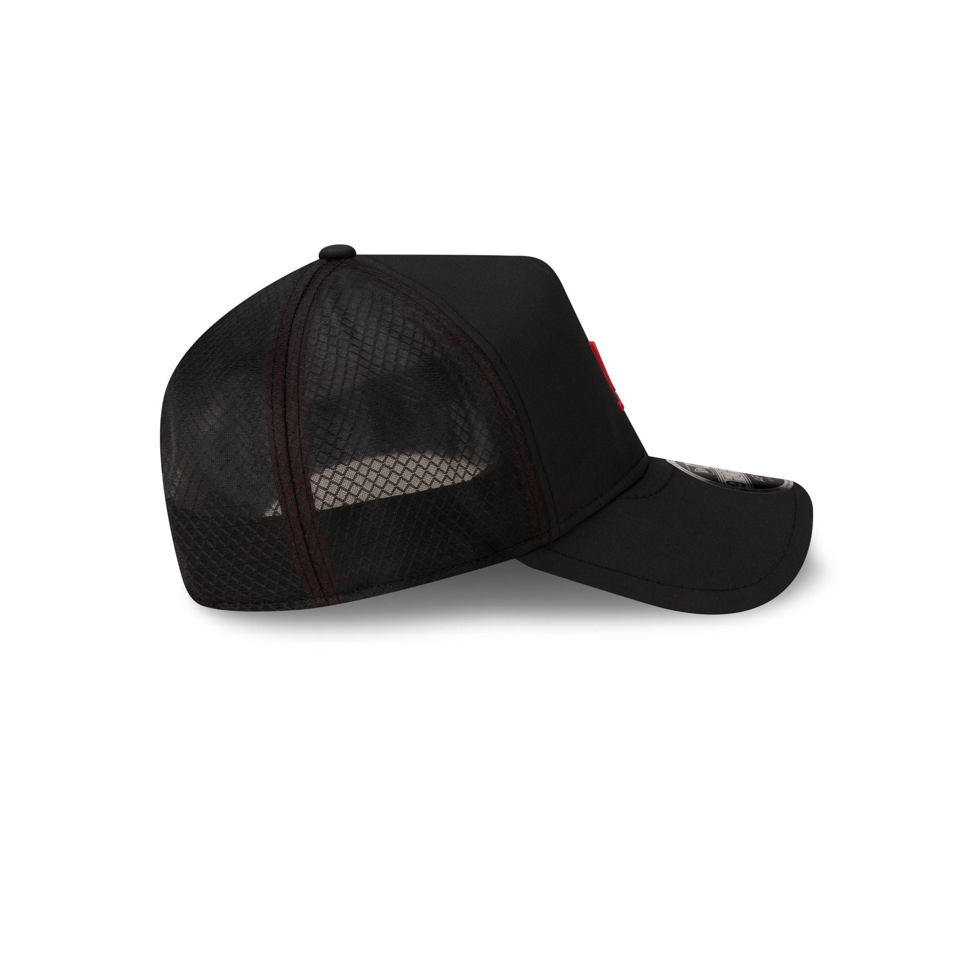New Era Cap Black 9FORTY APEX Trucker Hat
