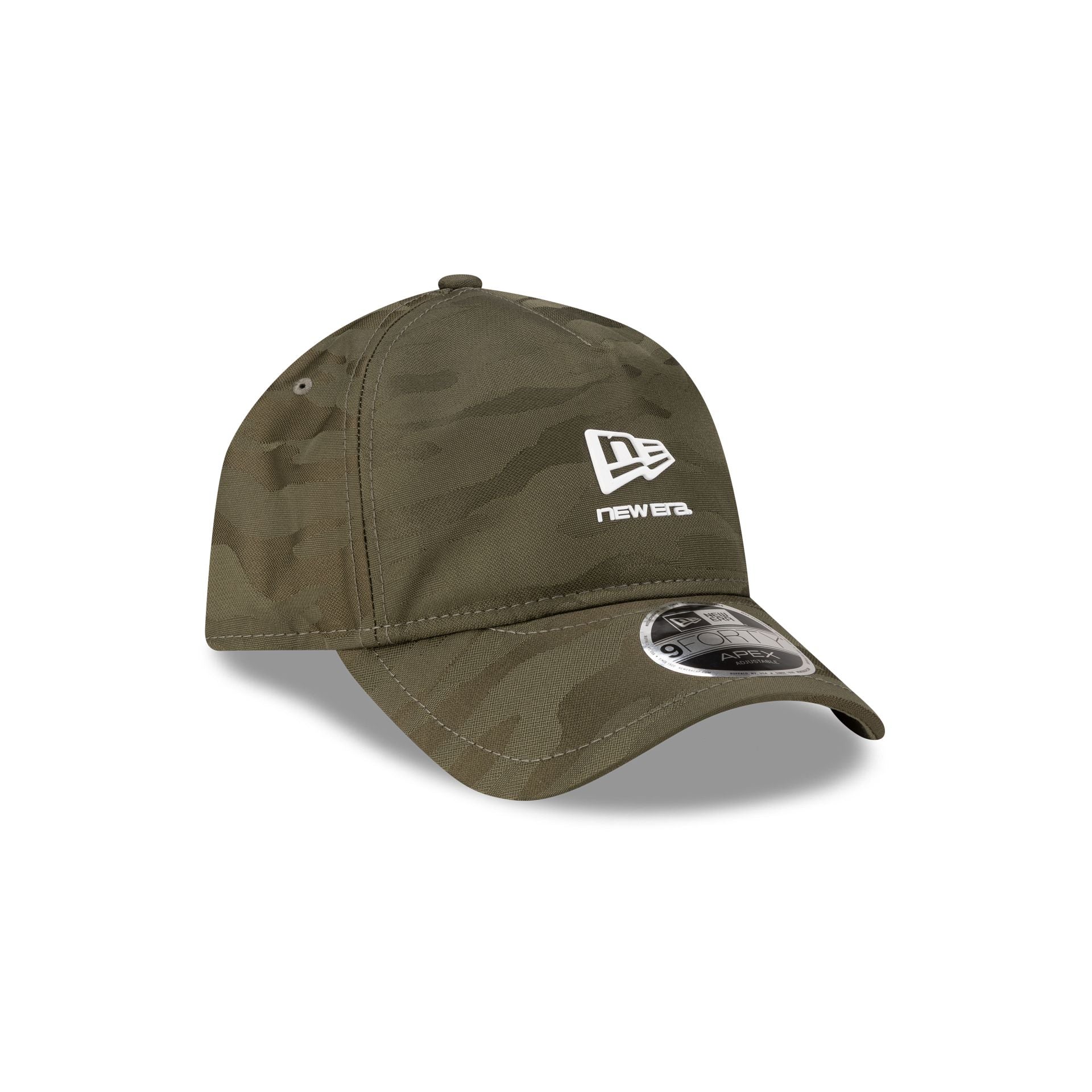 New Era Cap Reflective Camo Olive 9FORTY APEX Snapback Hat