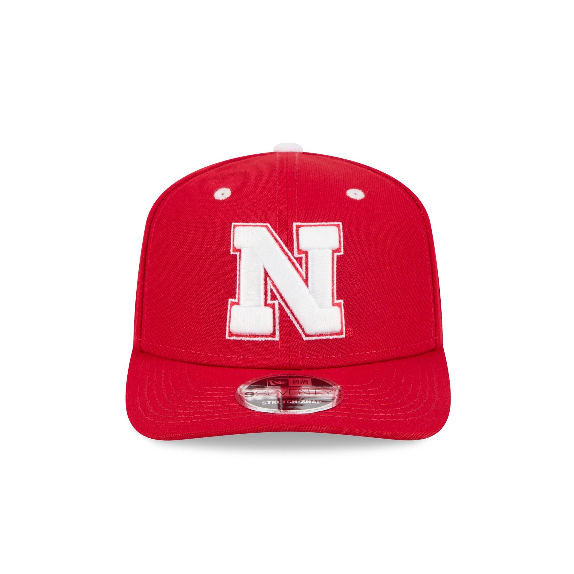 New Era x adidas Nebraska Cornhuskers Scarlet 9SEVENTY Stretch-Snap Hat