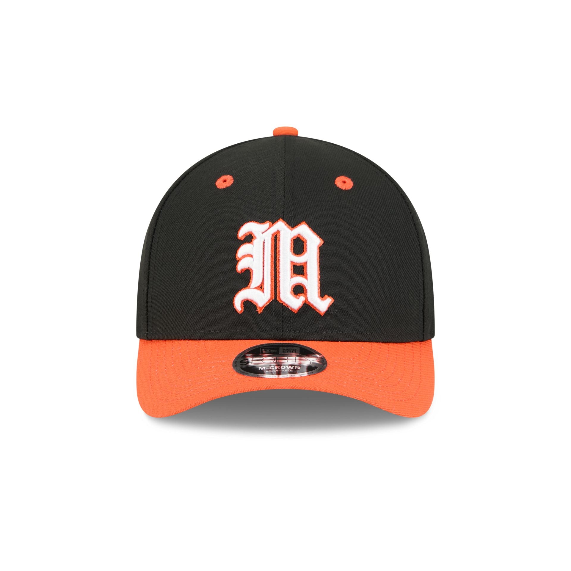 New Era x adidas Miami Hurricanes Black 9FORTY M-Crown Snapback Hat