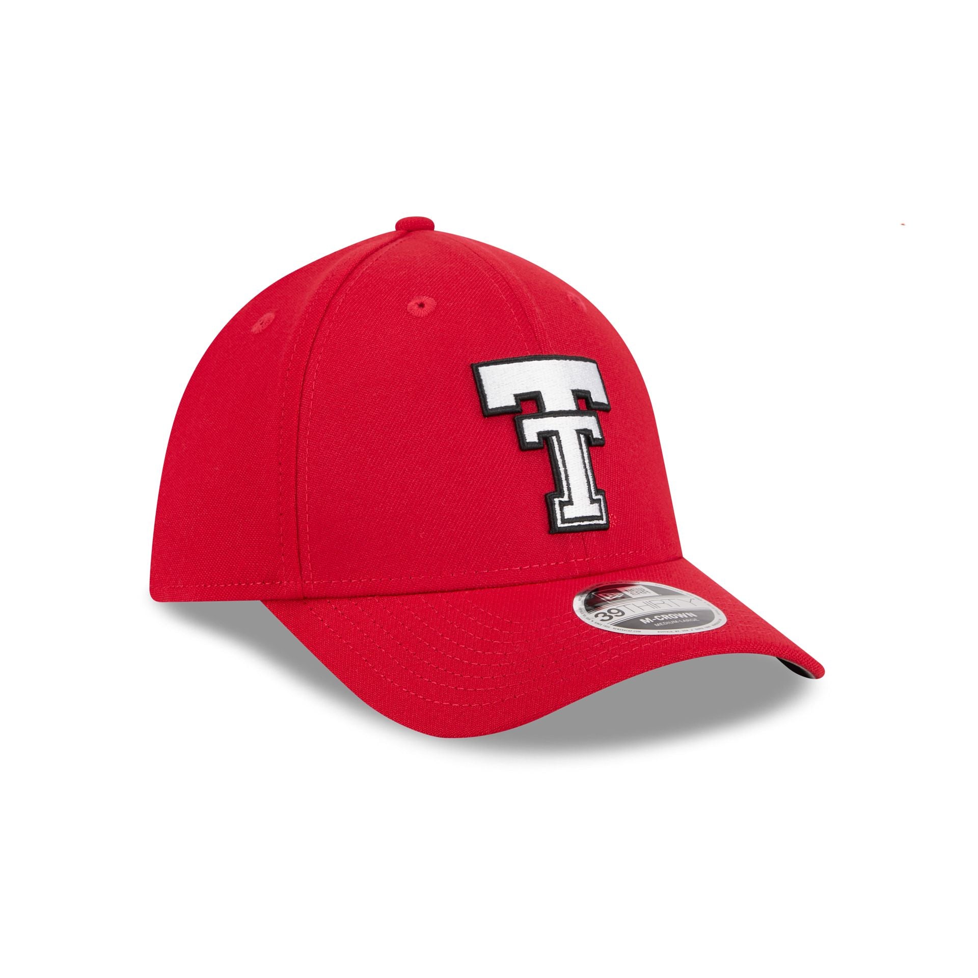 New Era x adidas Texas Tech Red Raiders College Vault 39THIRTY M-Crown Stretch Fit Hat